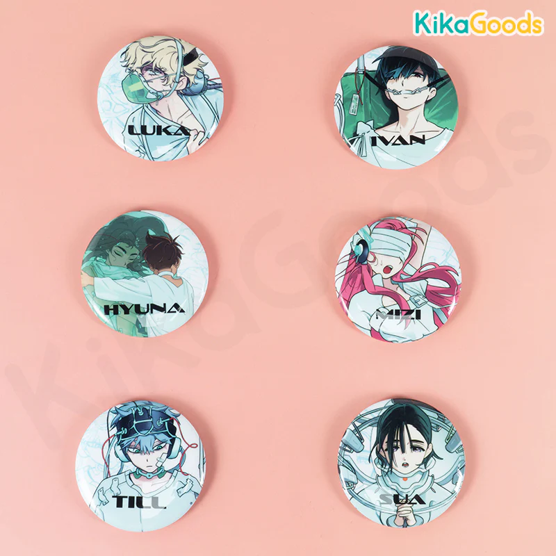 Alien Stage Anakt Garden Collection Round Badge Blind Box - Image 7