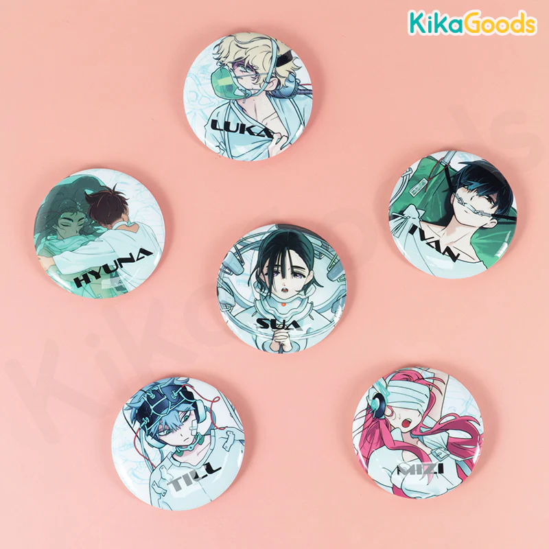 Alien Stage Anakt Garden Collection Round Badge Blind Box - Image 8