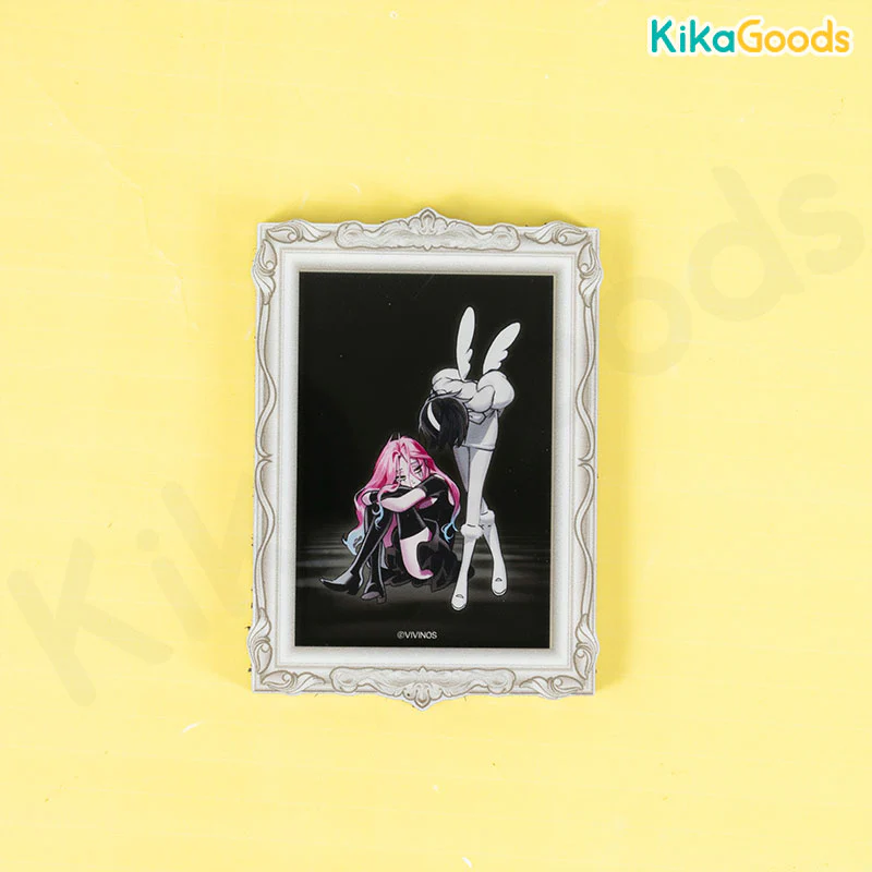 Alien Stage DLC Love Hate & Fruity Heart Series Acrylic Fridge Magnets Blind Box - Image 10