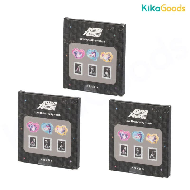 Alien Stage DLC Love Hate & Fruity Heart Series Acrylic Fridge Magnets Blind Box - Image 13