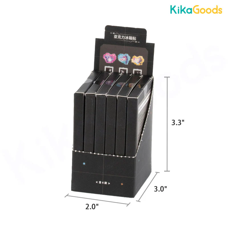 Alien Stage DLC Love Hate & Fruity Heart Series Acrylic Fridge Magnets Blind Box - Image 14