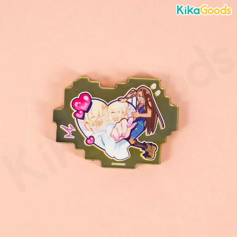 Alien Stage DLC Love Hate & Fruity Heart Series Acrylic Fridge Magnets Blind Box - Image 6