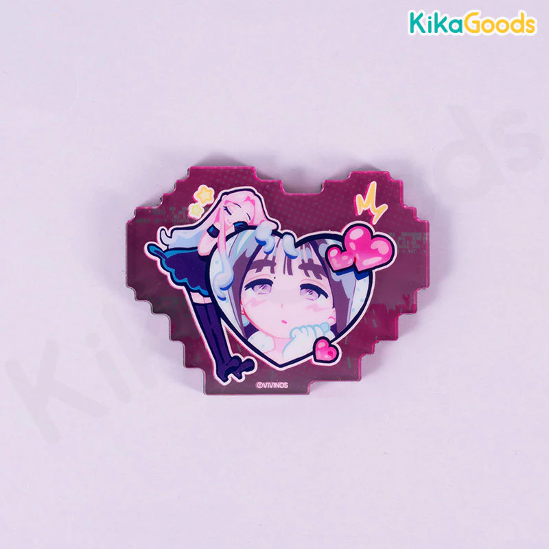 Alien Stage DLC Love Hate & Fruity Heart Series Acrylic Fridge Magnets Blind Box - Image 8