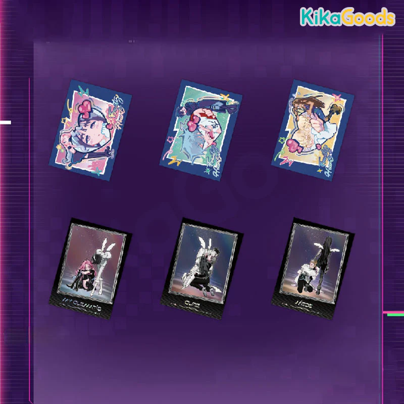 Alien Stage DLC Love Hate & Fruity Heart Series Polaroid-style Card Blind Box
