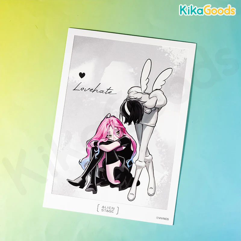 Alien Stage DLC Love Hate Series Paintings - Image 4
