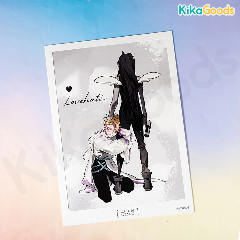 Alien Stage DLC Love Hate Series Paintings - Image 5