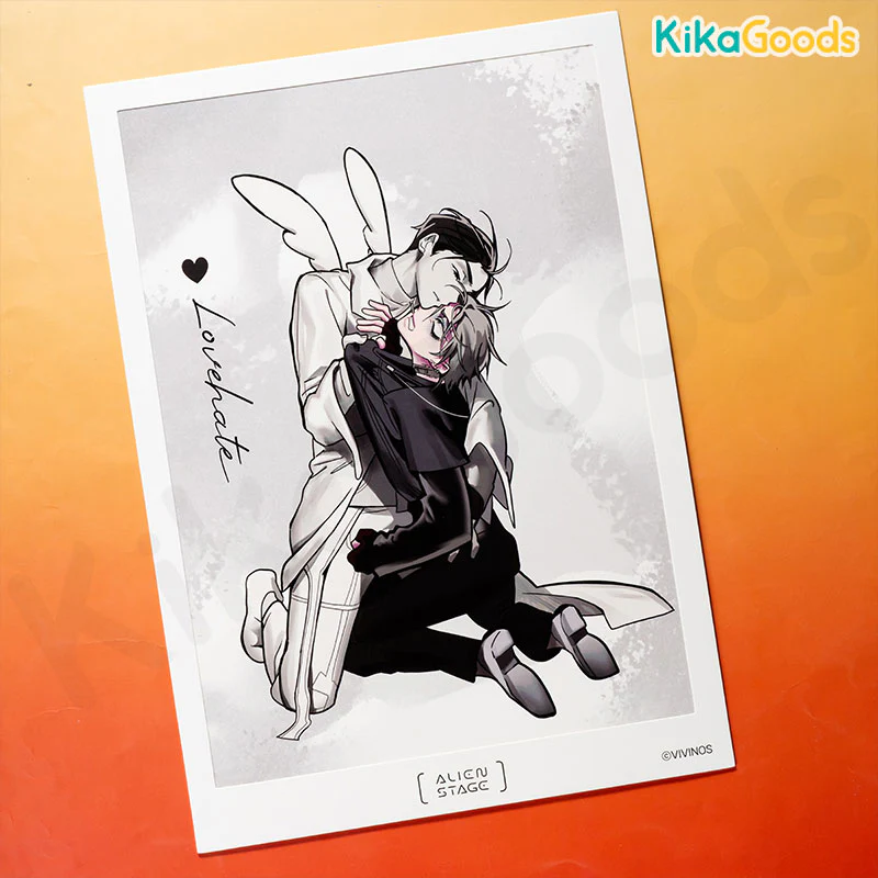 Alien Stage DLC Love Hate Series Paintings - Image 6