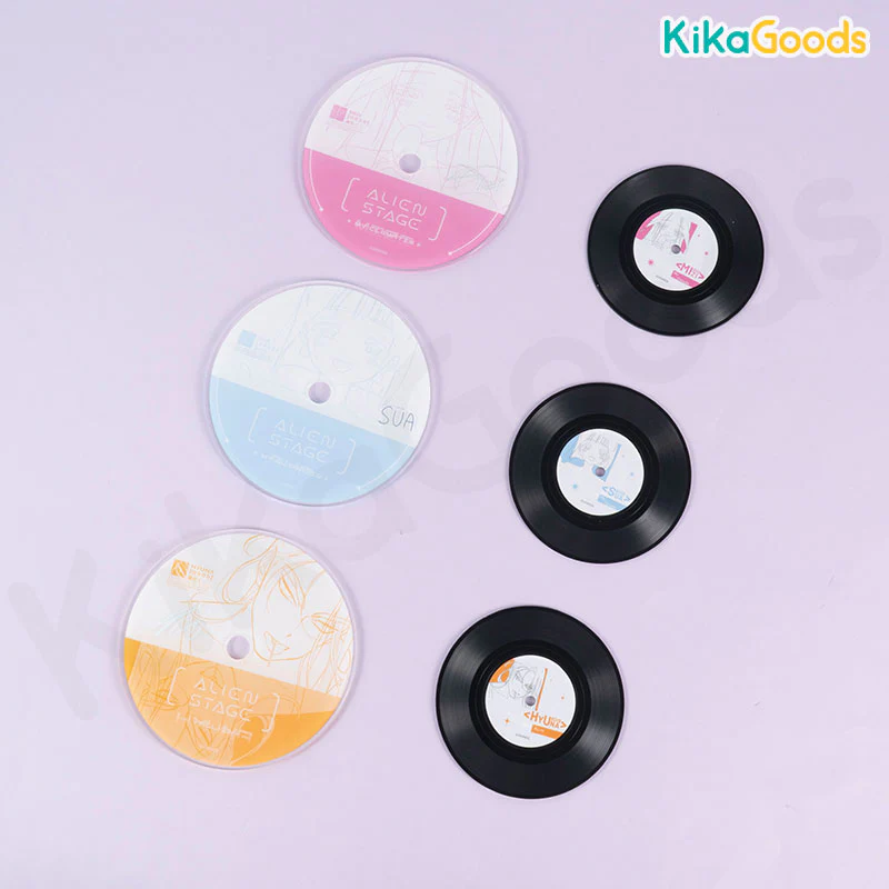 Alien Stage DLC Tragedy On the Stage Series Character CD Coaster Set - Image 4