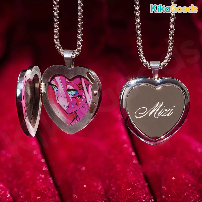 Alien Stage Karmic Angel Series Heart-Shaped Photo Frame Pendant - Image 5