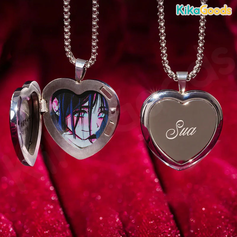 Alien Stage Karmic Angel Series Heart-Shaped Photo Frame Pendant - Image 6