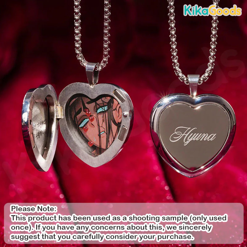 Alien Stage Karmic Angel Series Heart-Shaped Photo Frame Pendant - Image 9