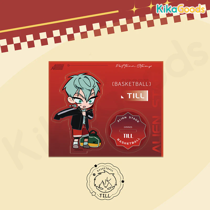Alien Stage Love Series Acrylic Stamp