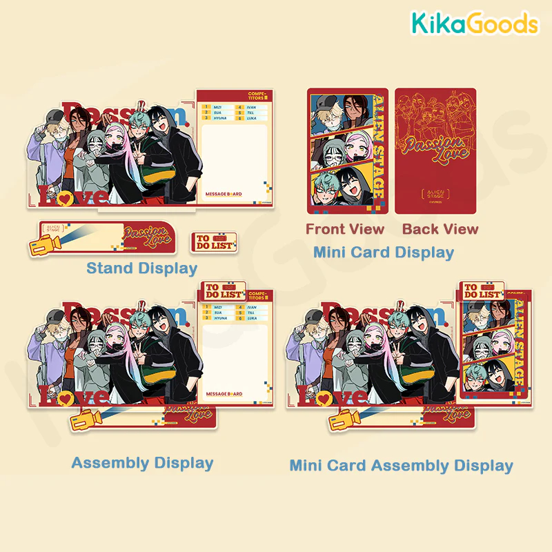 Alien Stage Partner Series Magnetic Memo Stand Set - Image 3