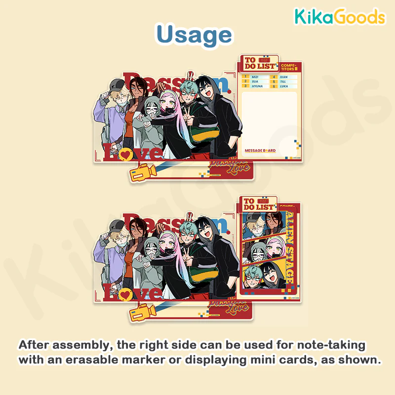 Alien Stage Partner Series Magnetic Memo Stand Set - Image 5