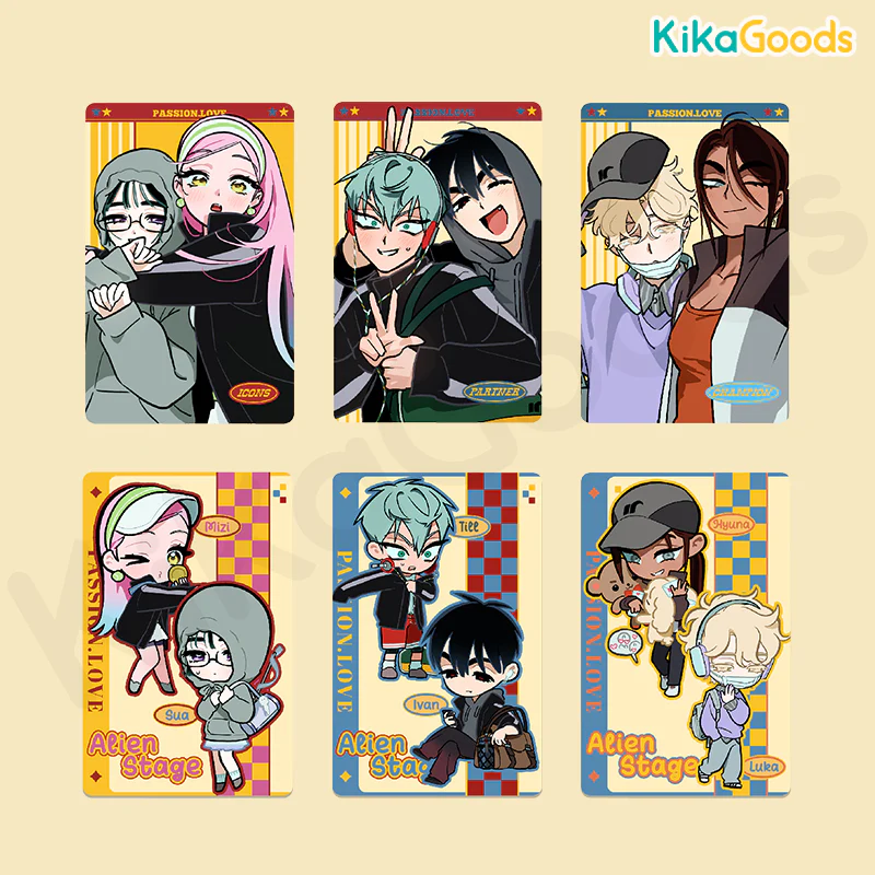 Alien Stage Partner Series Mini Card Set