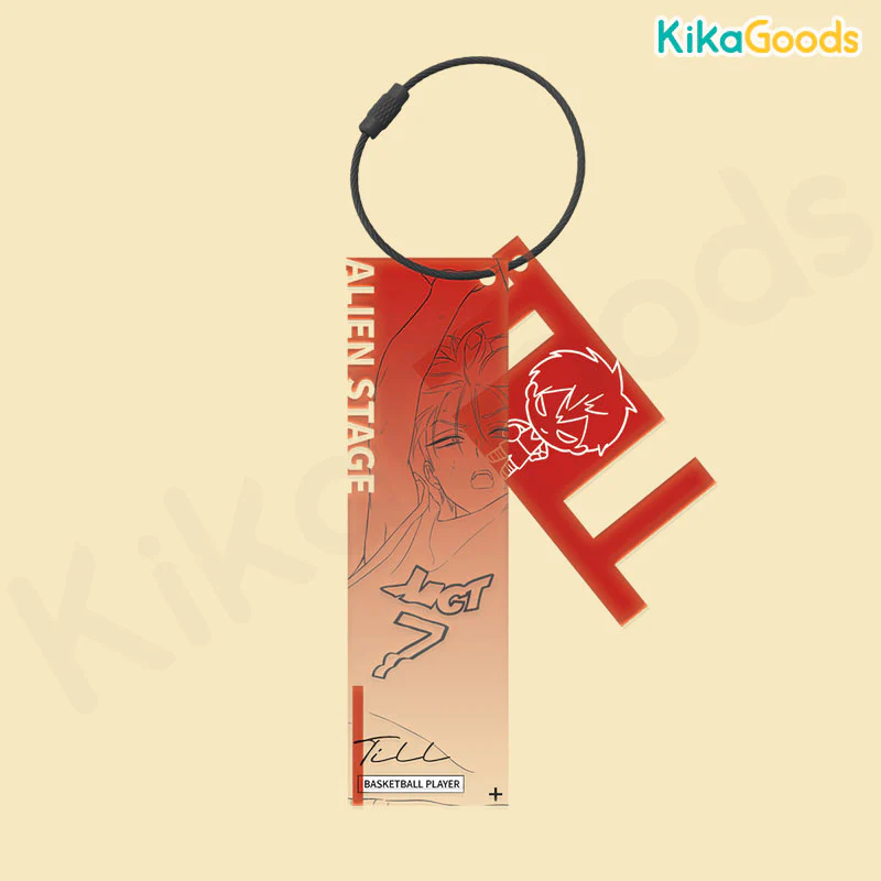 Alien Stage Passion Series Line Art Acrylic Keychain Blind Box - Image 6