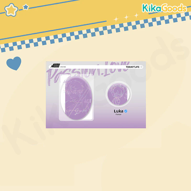 Alien Stage Passion Series Line Art Irregular Badge Set - Image 9