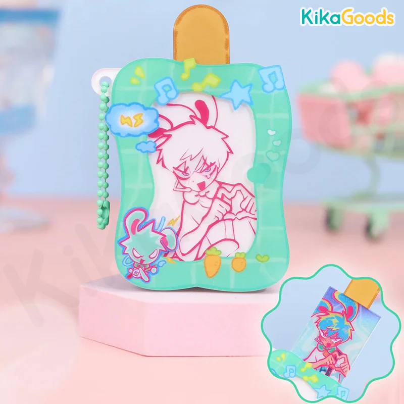 Alien Stage Rabbit Series Acrylic Ice Cream Keychain Blind Box - Image 6