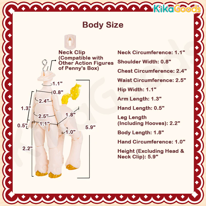 Antu Bestiary of All Spirits Series 1/12 Action Figure BJD Blind Box - Image 6