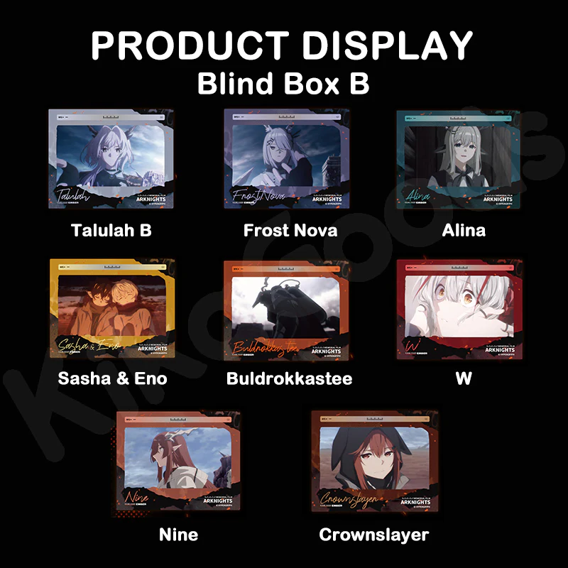 Arknights Rise from Ember Series Memorial Film Blind Box B - Image 2