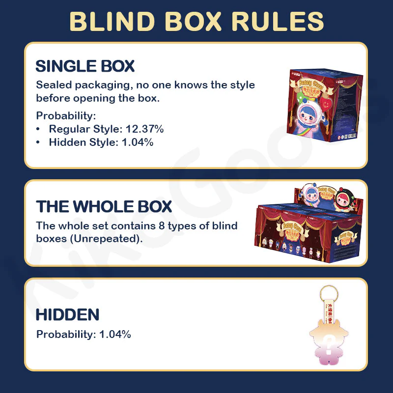 Ave Fantasy Circus Series Plush Blind Box - Image 3