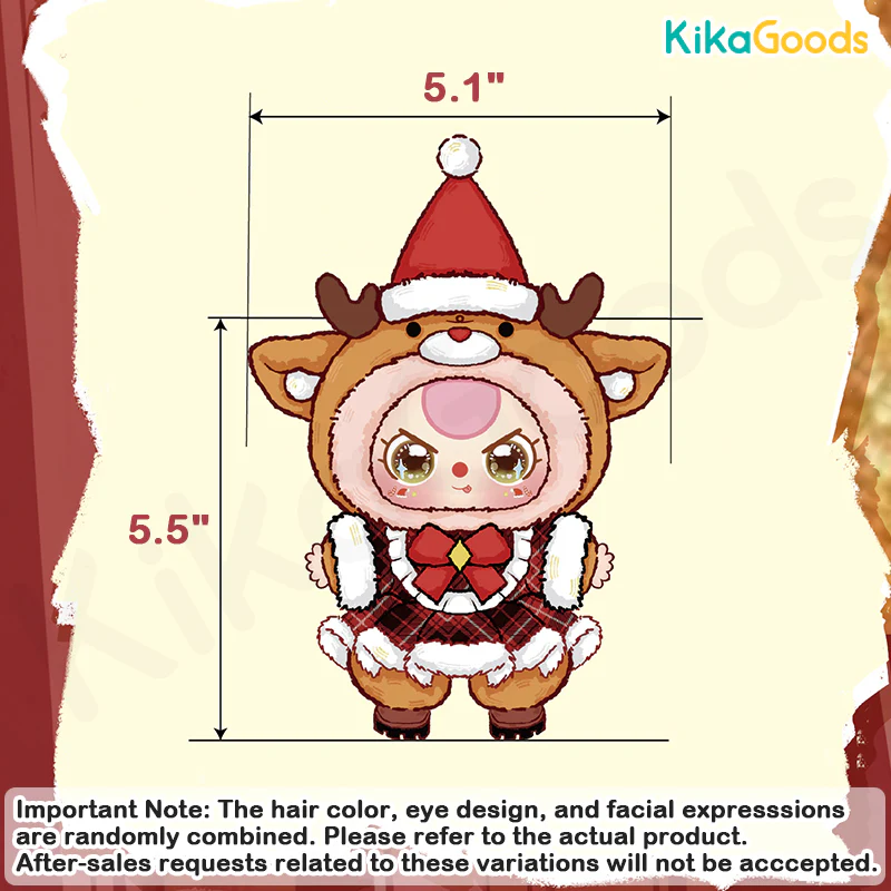 Baby Three Merry Christmas Series Plush Blind Box - Image 4