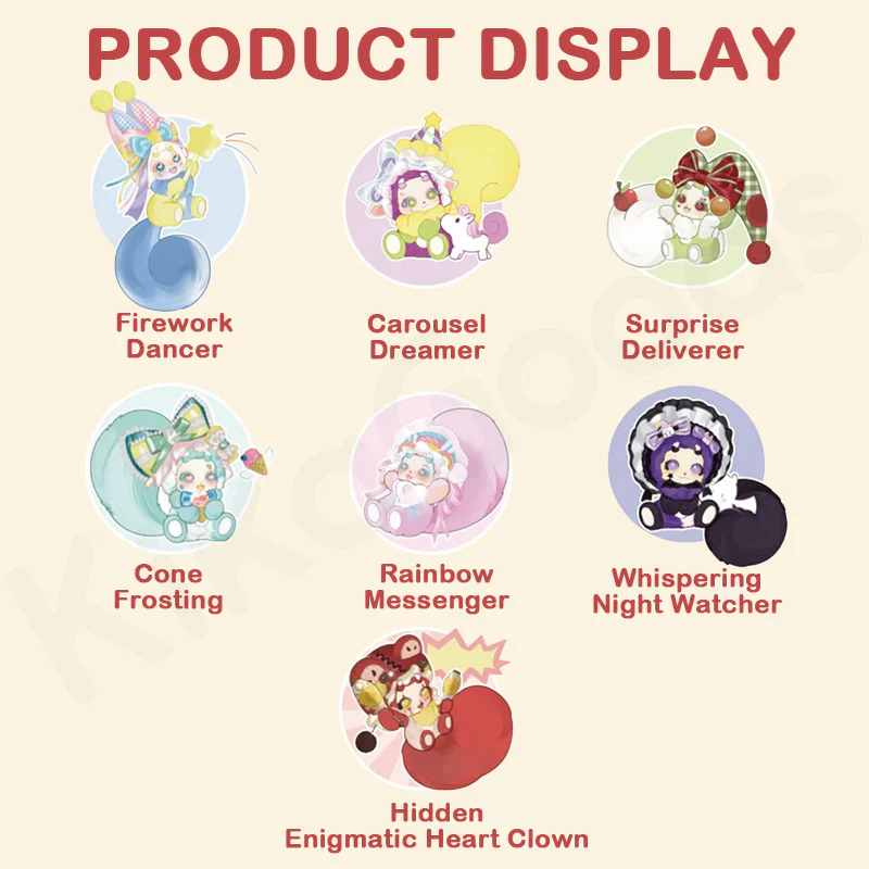 Boboco Enigma Wonderland Series Plush Blind Box - Image 2
