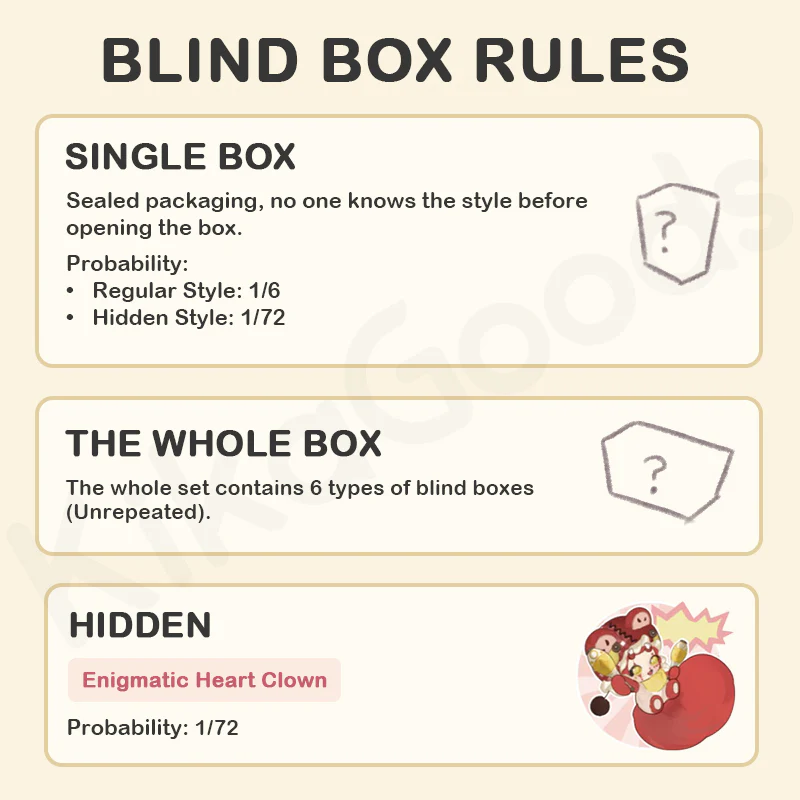 Boboco Enigma Wonderland Series Plush Blind Box - Image 3
