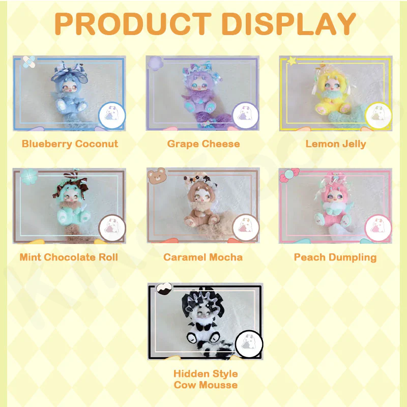 Boboco's Sweetheart Party Series Plush Blind Box - Image 2