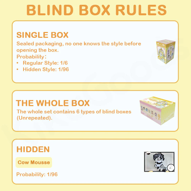 Boboco's Sweetheart Party Series Plush Blind Box - Image 3