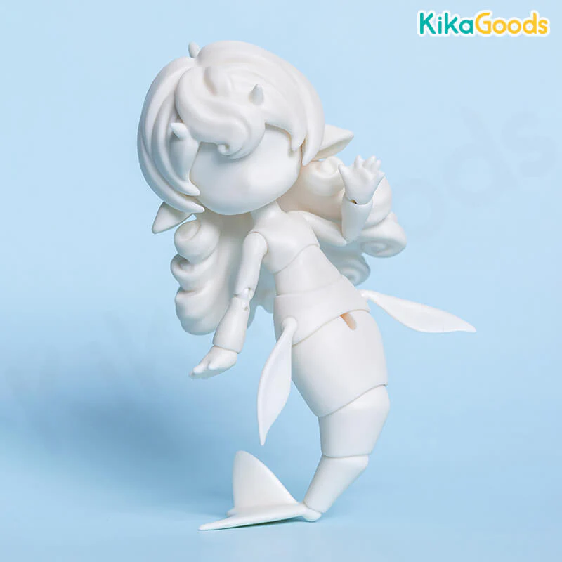 Bonbon Galaxy 1/12 BJD Mermaid Body - Killer Whale - Image 3
