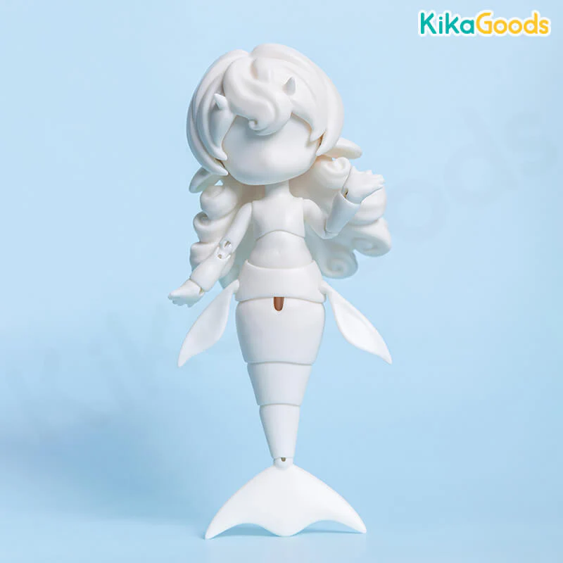 Bonbon Galaxy 1/12 BJD Mermaid Body - Killer Whale - Image 8