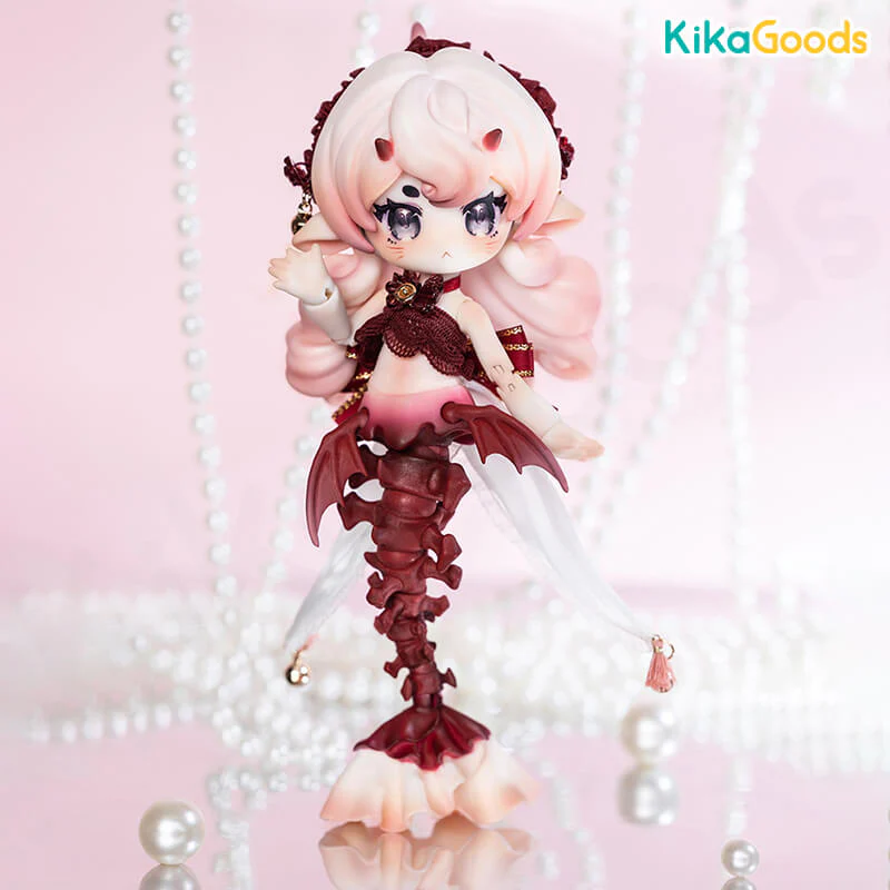 Bonbon Galaxy 1/12 BJD Painted Mermaid Full Set - Bone Fish - Image 4