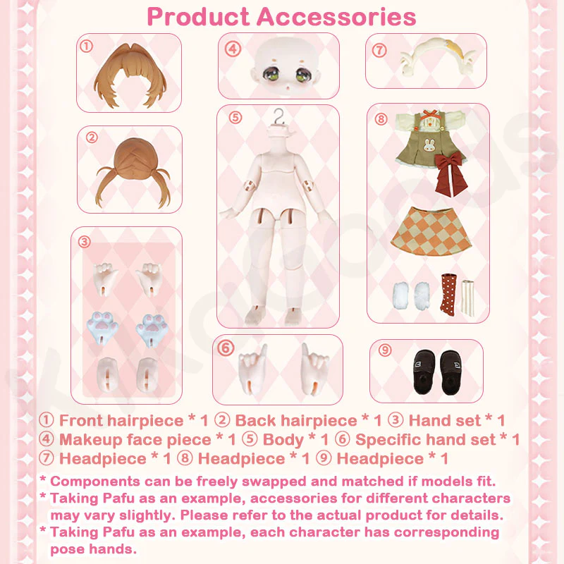 Bonnie's Dream of Toy Box Series 1/6 Action Figure BJD Blind Box - Image 16