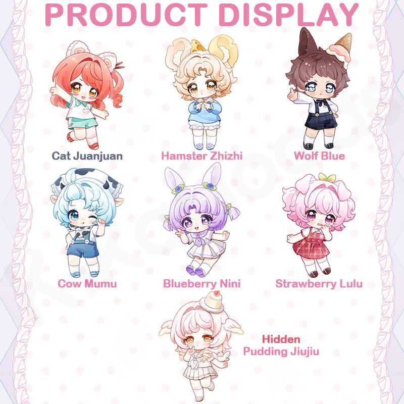 Bonnie Sweets Kindergarten Series 1/12 Action Figure BJD Blind Box - Image 3