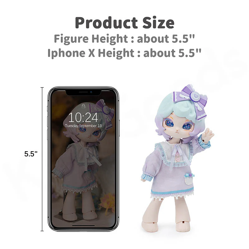 Bonnie The Starry Night Chapter Pajamas Series Action Figure BJD Blind Box - Image 16
