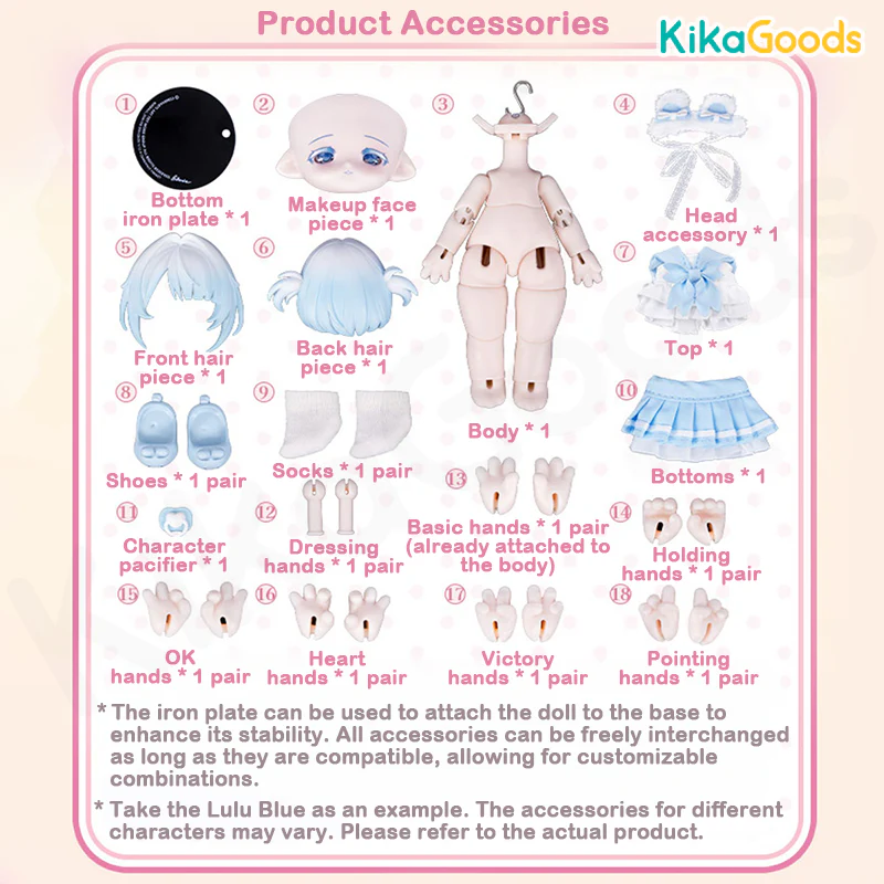 Bonnie's Fourth Generation Dream Pastry Series Action Figure BJD Blind Box - Image 8