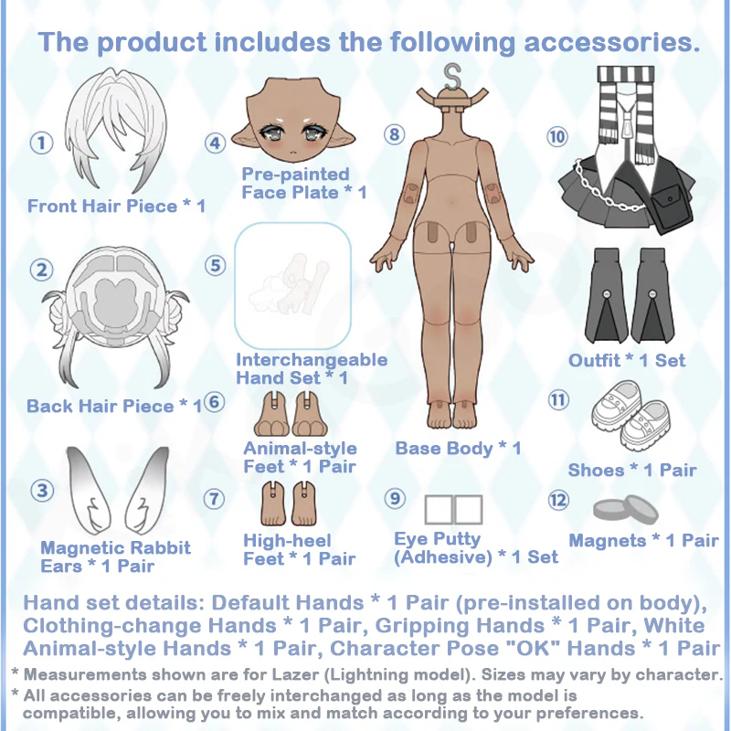 Bonnie's Third Generation Meteorological Series Action Figure BJD Blind Box - Image 13
