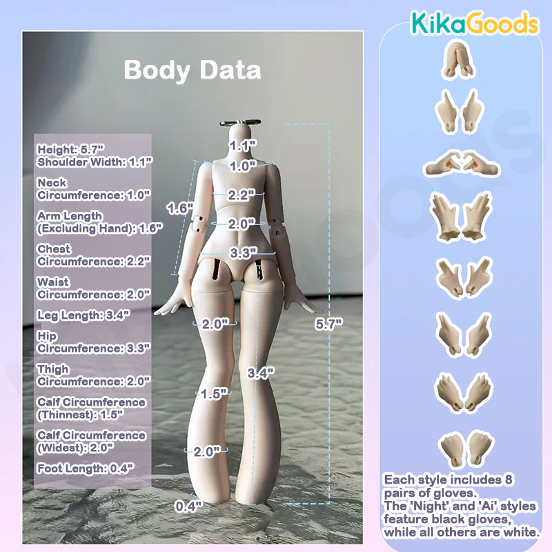 Poems in Box No Symptoms Series 1/12 Action Figure BJD Blind Box - Image 8