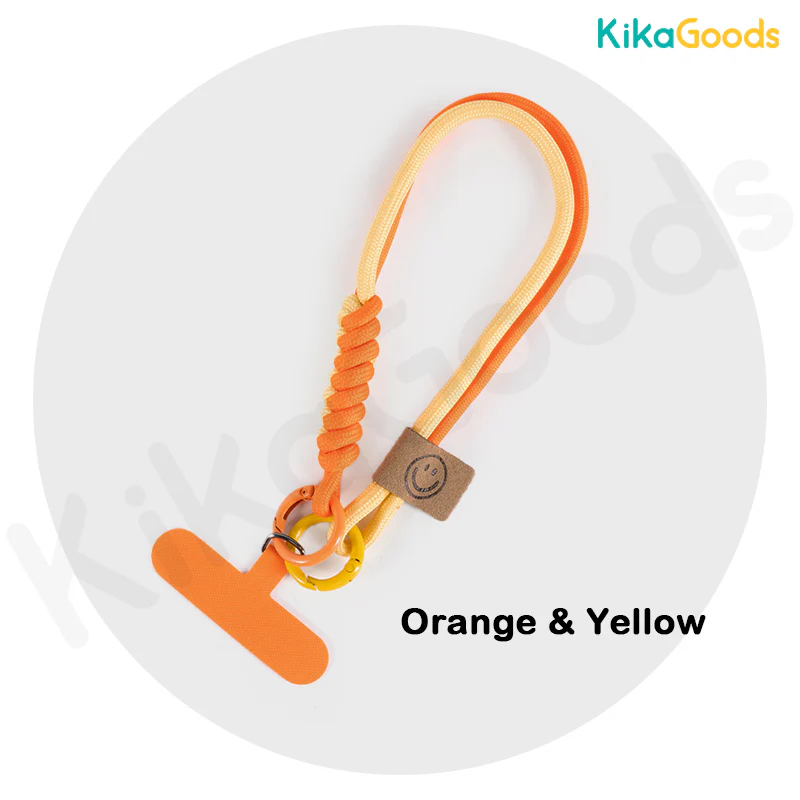 British Style Color-Blocked Woven Phone Strap - Image 11
