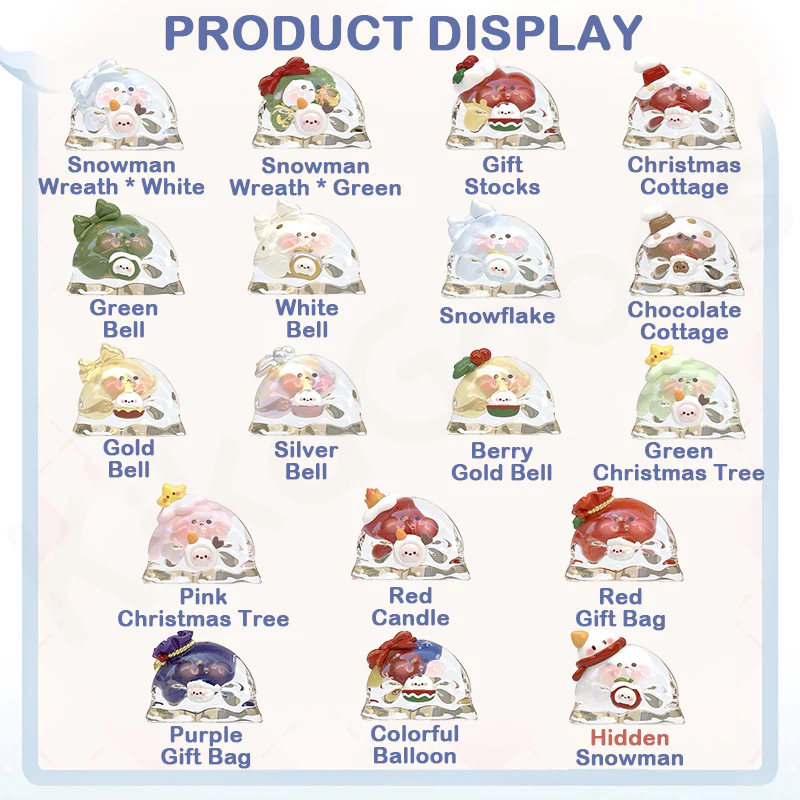 Bubble Eggs Winter Gift Series Blind Bag - Image 2
