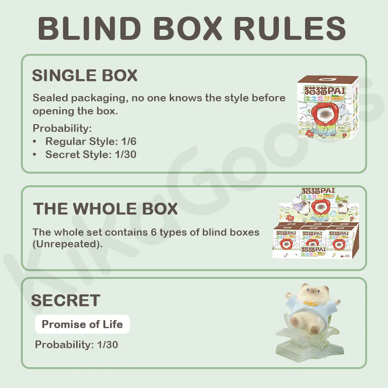 Cat PAI Vibrant Life Series Blind Box - Image 3