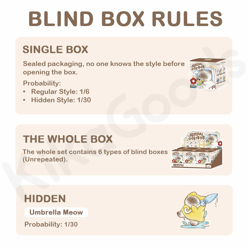 Cat PAI Daily Companion Series Blind Box - Image 3
