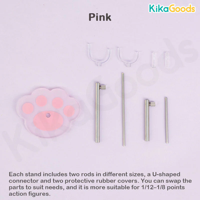 Cat Paw Base Action Figure Doll Stand - Image 13