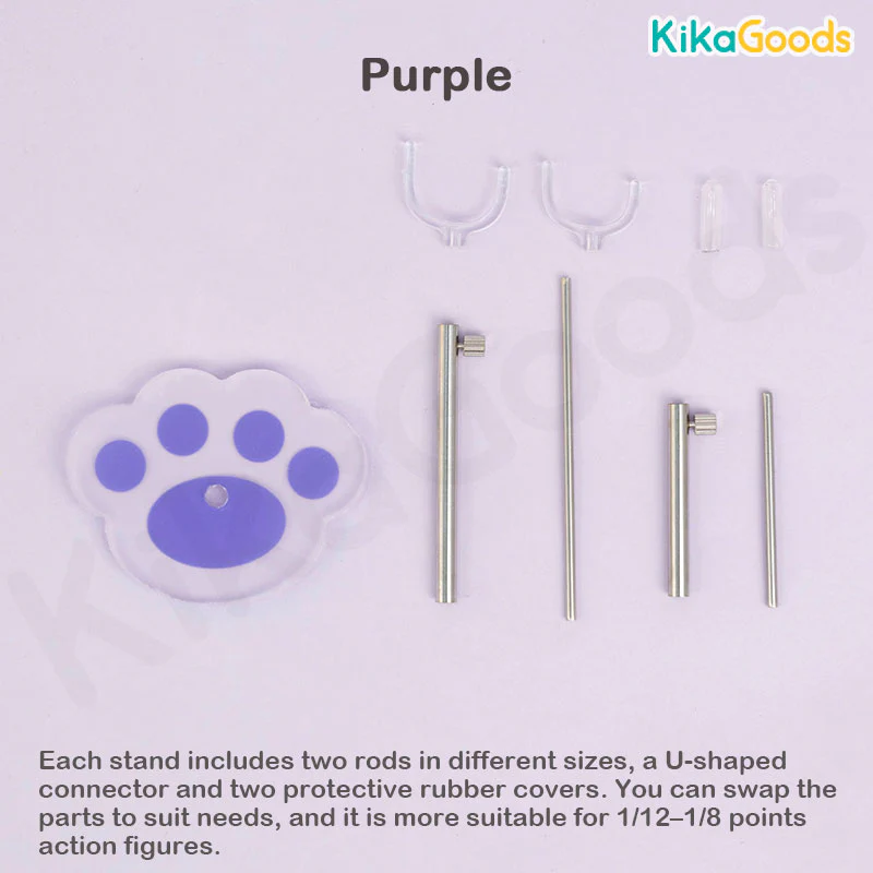 Cat Paw Base Action Figure Doll Stand - Image 15