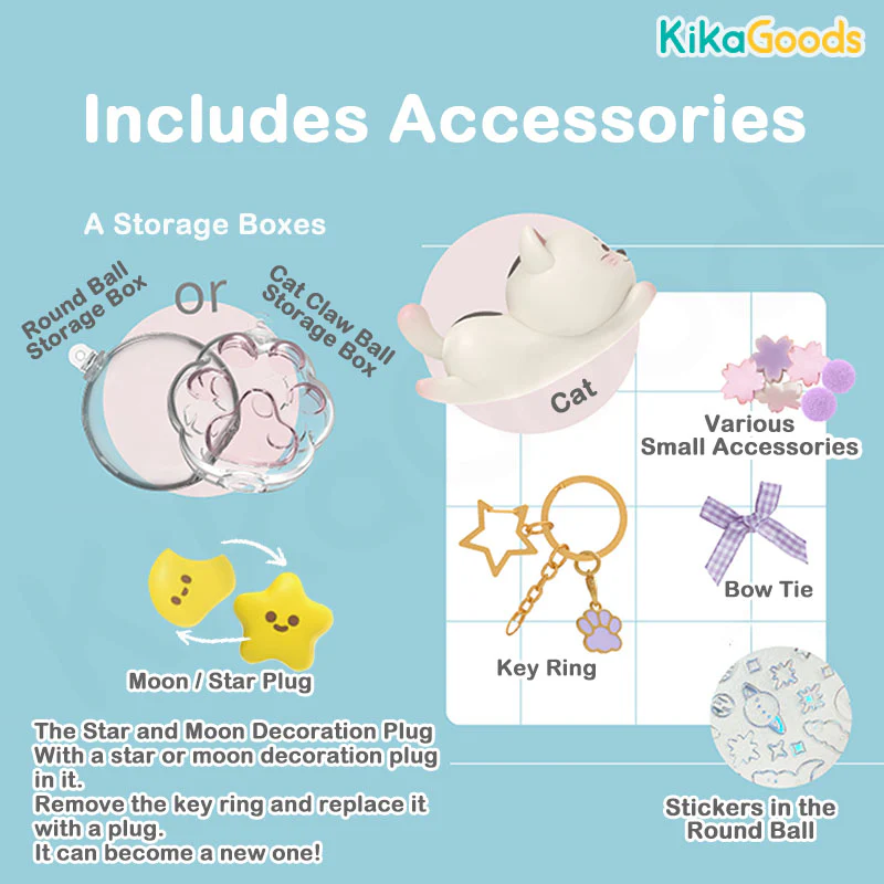 Cat You DIY Keychain Series 2 Blind Box - Image 4