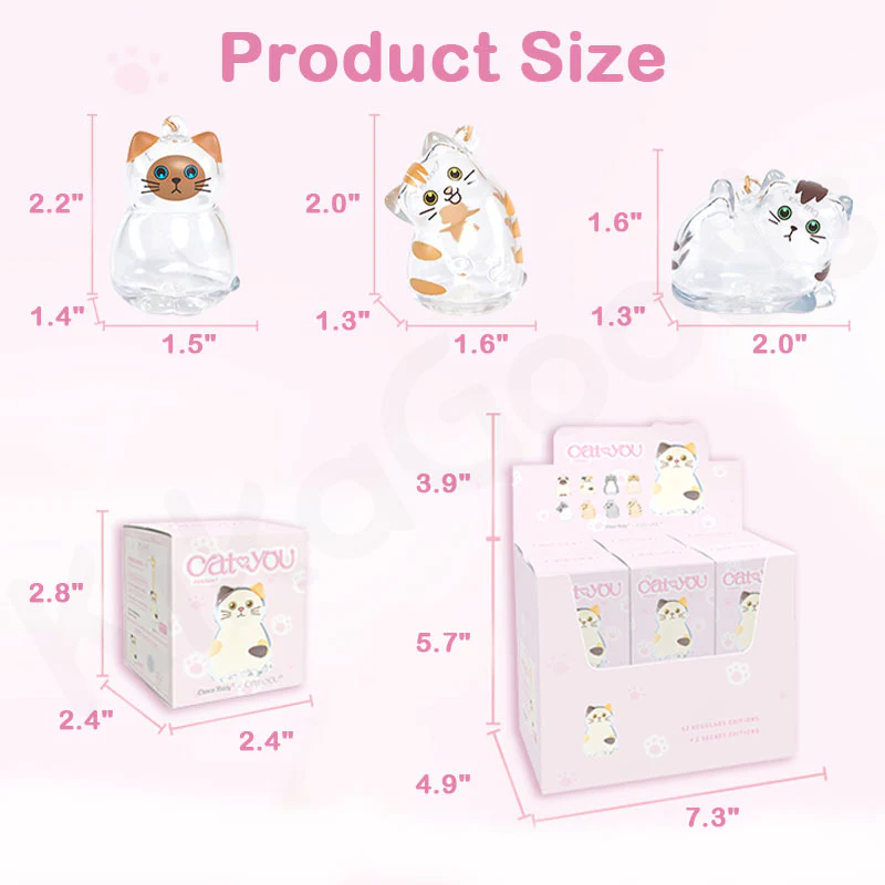 Cat You Pet Hair Collector Series Pendant Mini Blind Box - Image 4