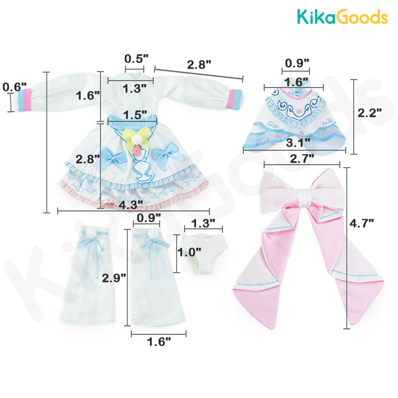 Chinese Opera Dream Series  1/6 BJD Clothing Set - Image 10