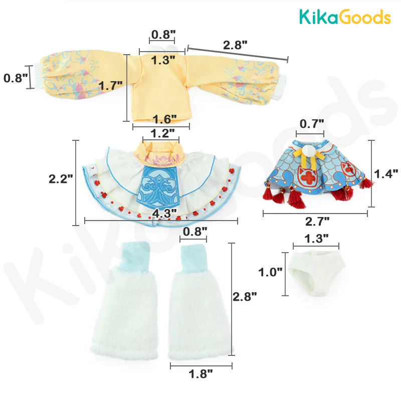 Chinese Opera Dream Series  1/6 BJD Clothing Set - Image 11