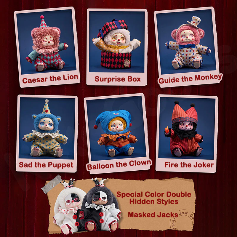 Cino's Dreamland Circus Series Plush Blind Box - Image 2
